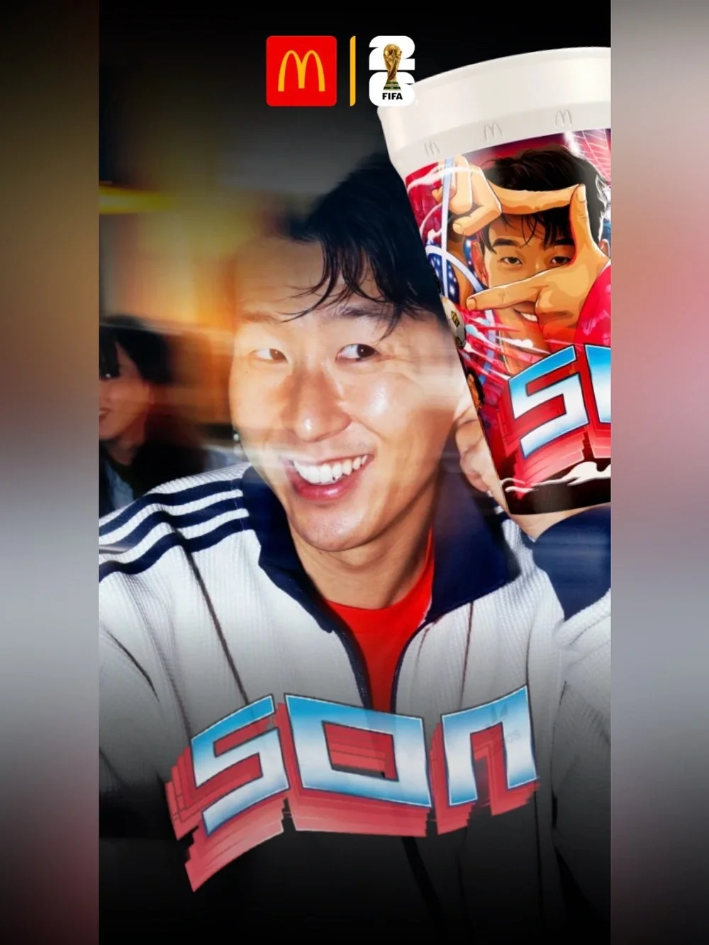 McDonald’s FIFA World Cup 2026 Son Heung-min Collectible Cup NEW Limited Edition